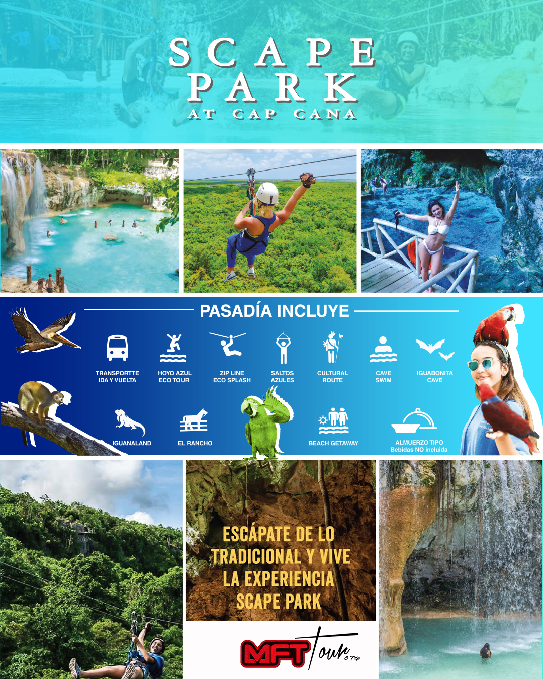 Scape Park Adventure @ Cap Cana