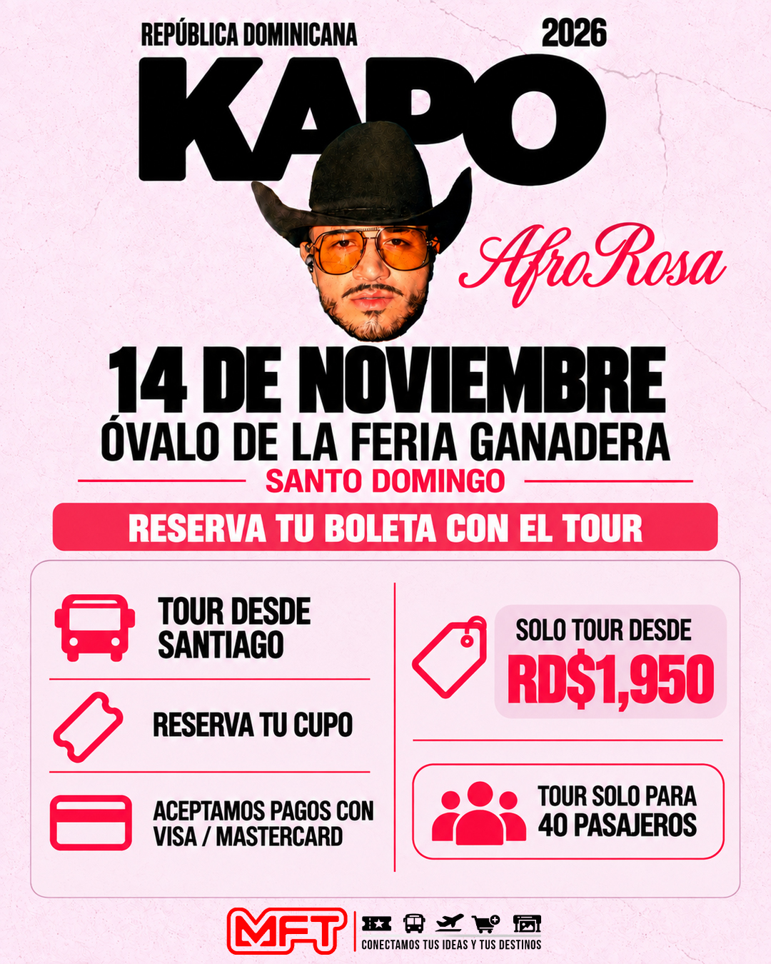 KAPO «Afro Rosa Tour»